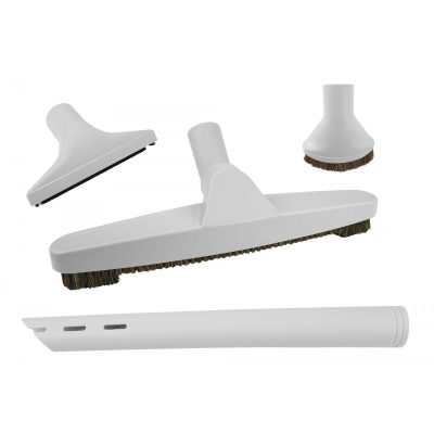 Ensemble de 4 brosses de luxe, gris