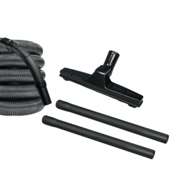 Ensemble boyau extensible pour cuisine - 30 pi (9,14 m) - Avec brosse à plancher et 2 manchons inclus
