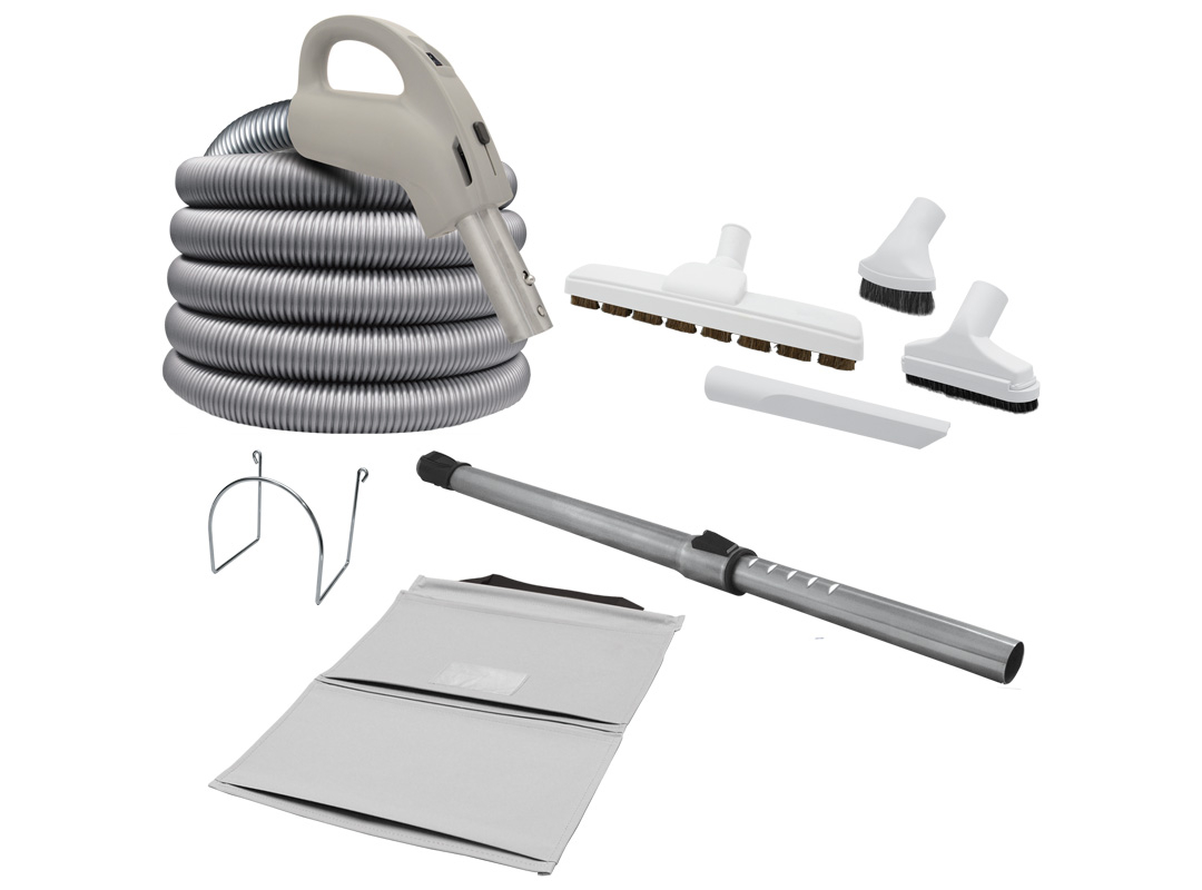 Ensemble d'accessoires 24V boyau 25' Super Pack avec brosse 12 po (30,5 cm)