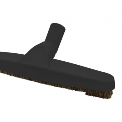 Brosse à plancher à crins de cheval - 12 po (30,48 cm) - Noire